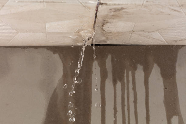 Professional Flood Damage Cleanup technician working in Casselton, ND